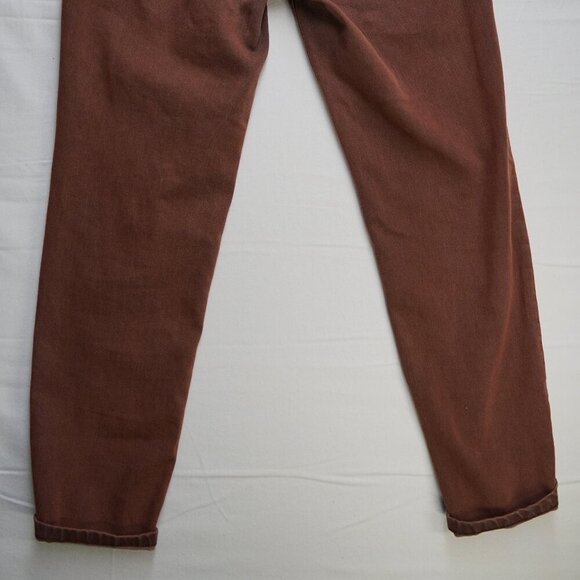 Free People 16515125 Pants, Womens Size W 28, Burgundy - Picture 9 of 9